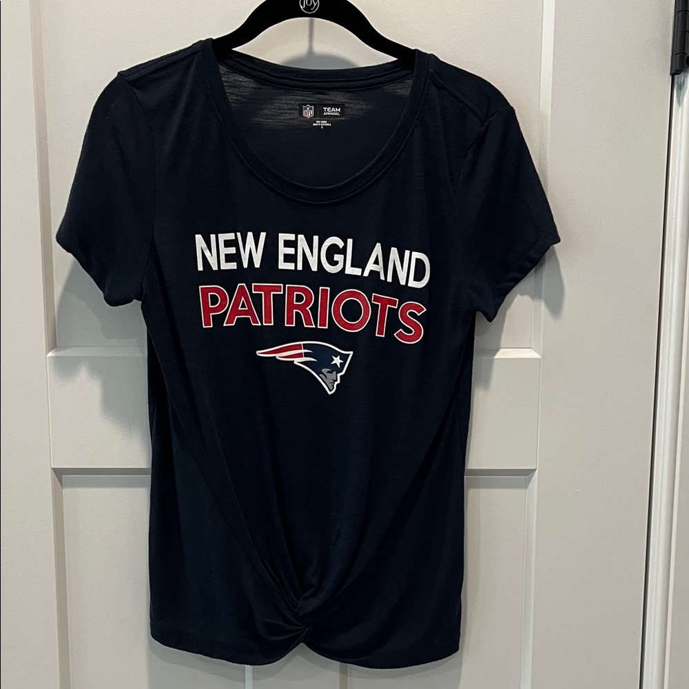 Team Apparel Navy Patriots Women's Tee